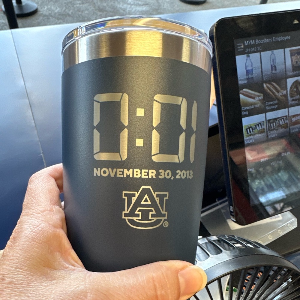 Auburn tigers Limited edition! 20oz yeti cup. Engraved.